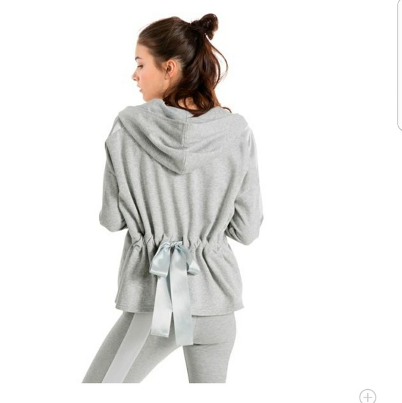 puma t7 track jacket grey